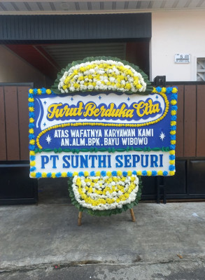 Papan Bunga Duka di Bunguran Batubi