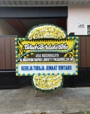 Papan Bunga Duka di Bunguran Batubi